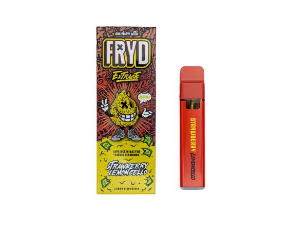 Strawberry Lemoncello Cartridge Sticker